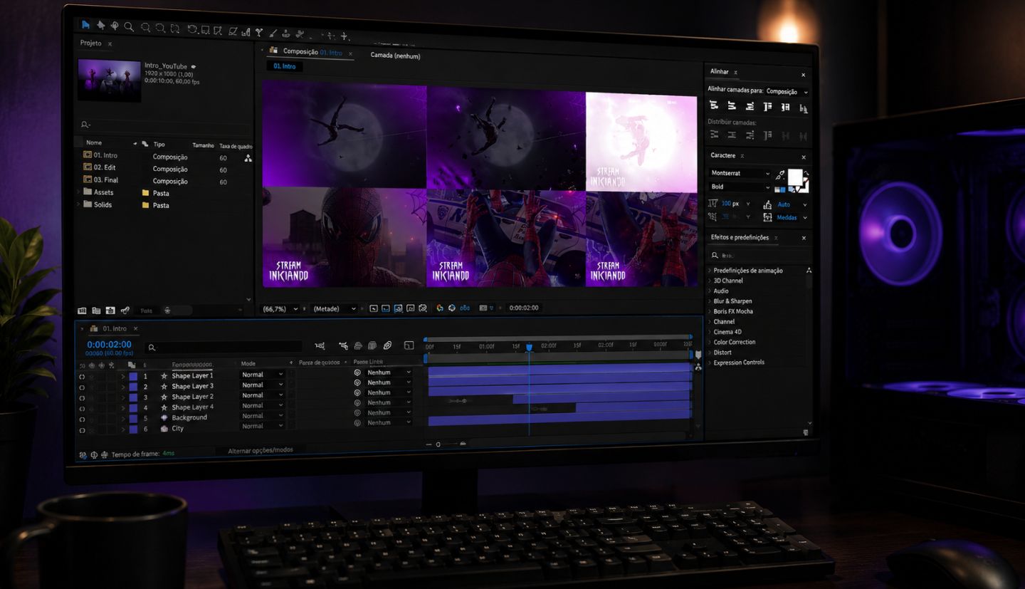 Kit Completo para After Effects [ ENTREGA AUTOMÁTICA]