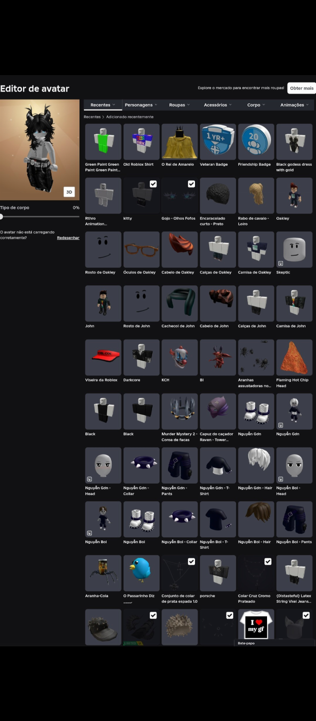 CONTA RARA ROBLOX (leia a descrição.)