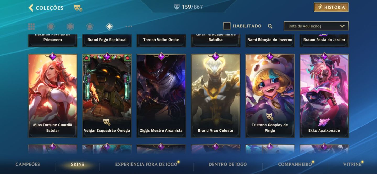 CONTA DE WILD RIFT EX GRÃO-MESTRE!