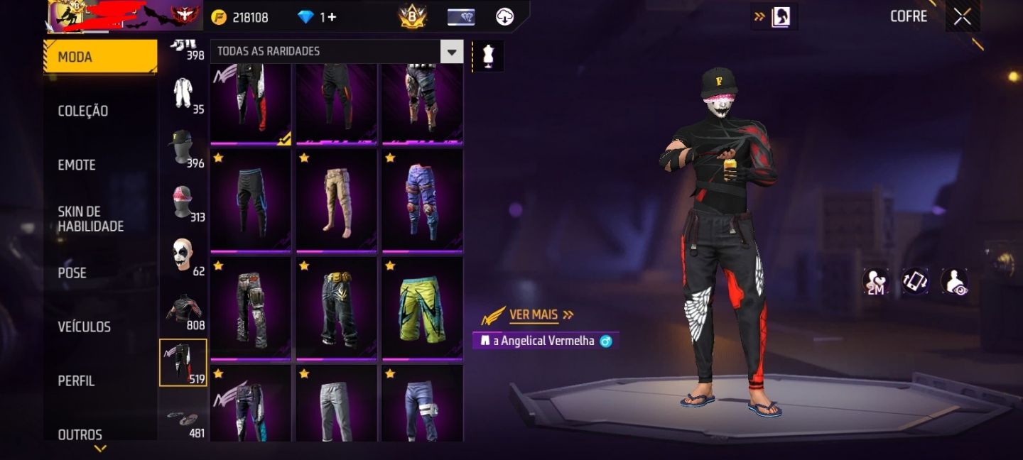 Conta gemada com 2 passe