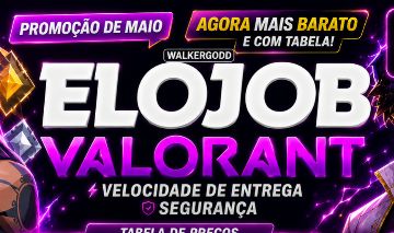 ELOJOB VALORANT BARATO E RÁPIDO | OURO AO PLATINA |