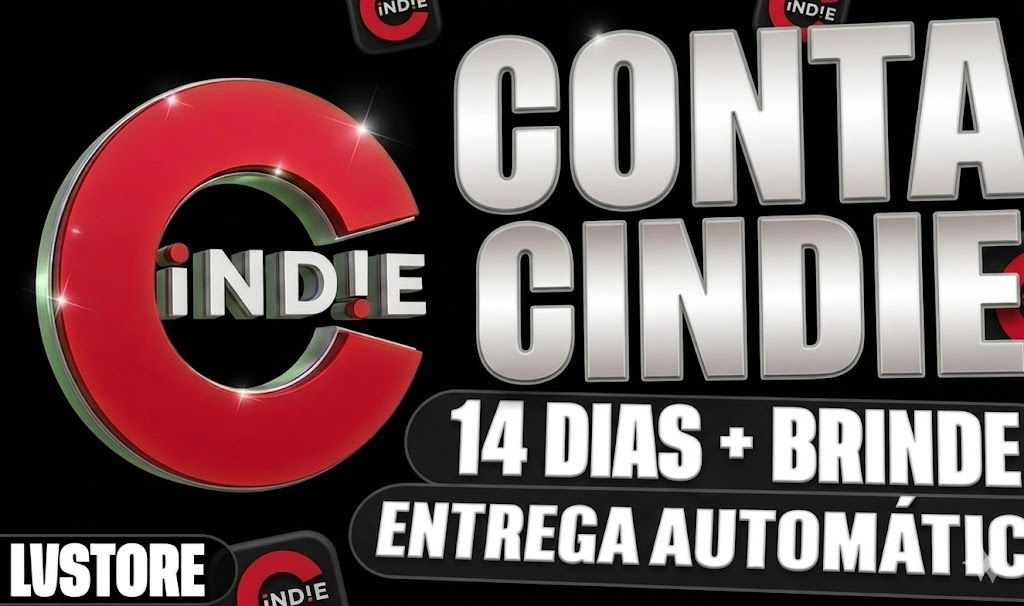 CONTA CINDIE SÓ SUA 14 DIAS + BRINDE (ENTREGA AUTOMÁTICA)