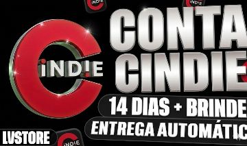 CONTA CINDIE SÓ SUA 14 DIAS + BRINDE (ENTREGA AUTOMÁTICA)