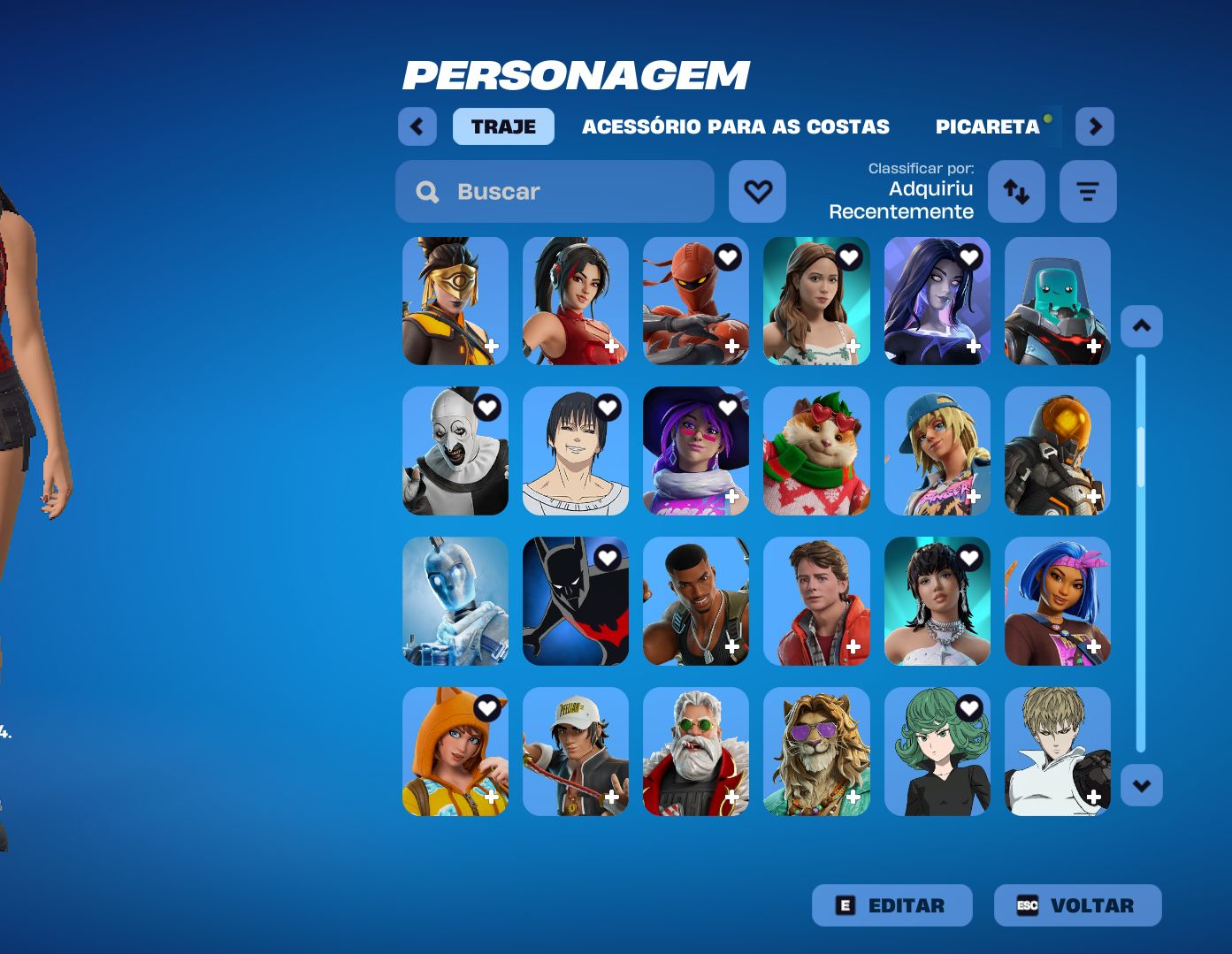 CONTA FORTNITE COM VÁRIAS SKINS | RARIDADES + CONTA COMPLETA
