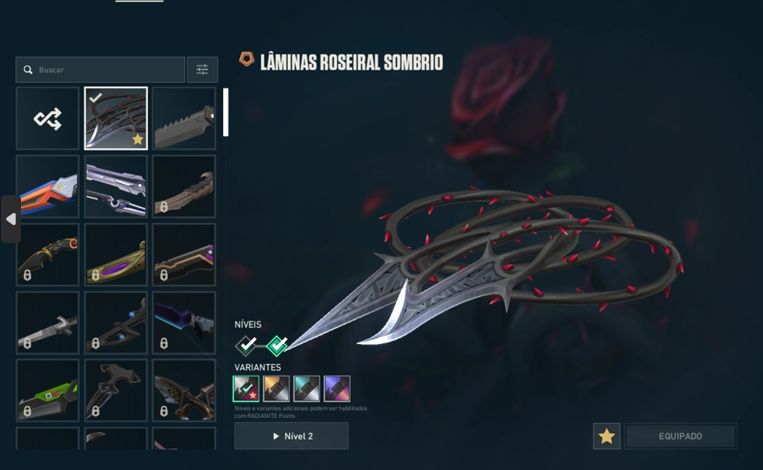 VALORANT LV90+ ex GOLD 2 4 SKINS + FACA PRELÚDIO DO CAOS! e outras skins raras