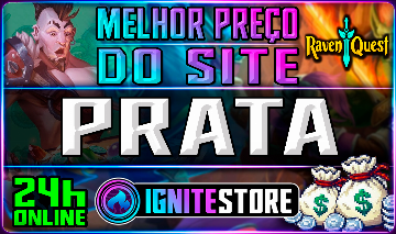 RAVENQUEST - PRATA - (DESCONTO EM QUANTIDADES)
