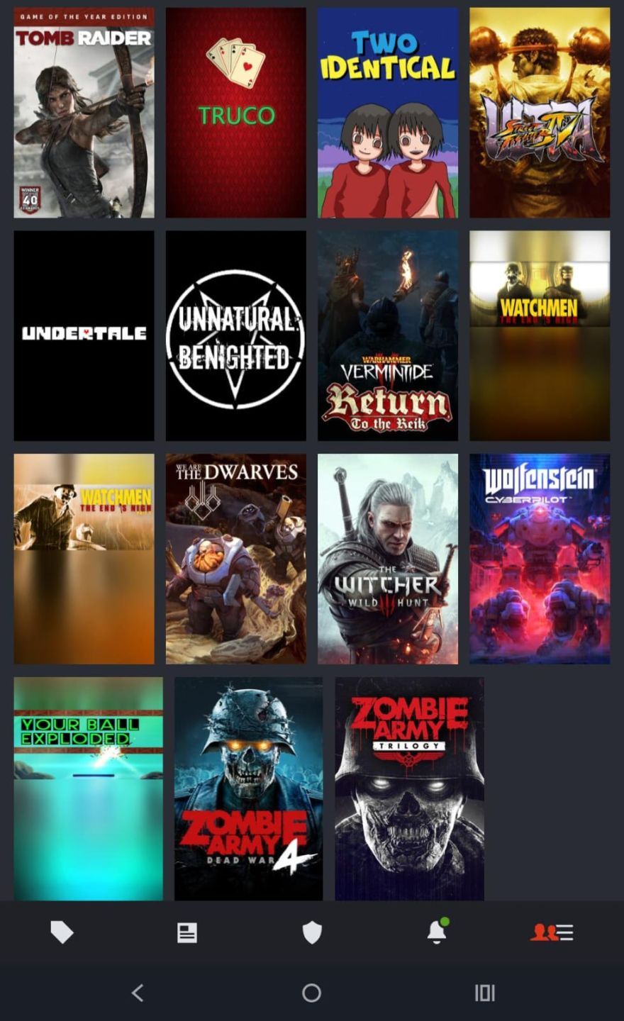 Conta steam offline com 112 jogos