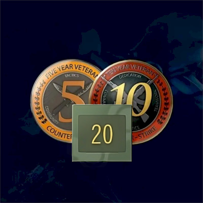 Contas CS2 2000 + HORAS / Medalhas 5 ANOS / RANKED / PREMIER / MELHOR PREÇO