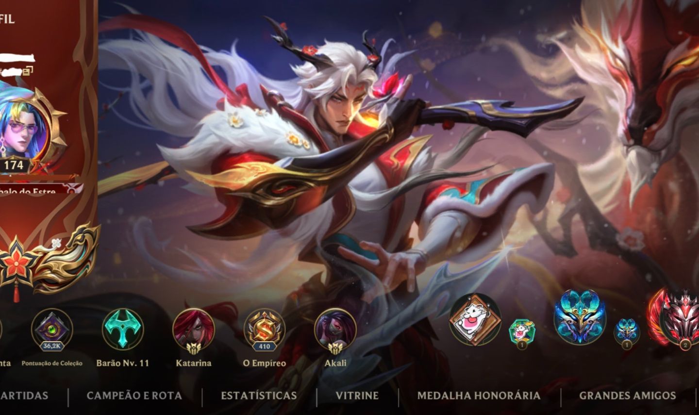 Conta GM todas Skins riven, muitas lendárias e muitas limitadas