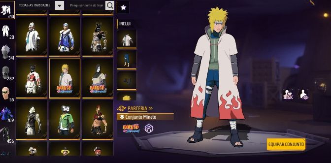 CONTA FREE FIRE LEVEL 81 PRIME 7 SOMBRA ROXA , UMP RUBI ,BANDEIRAO