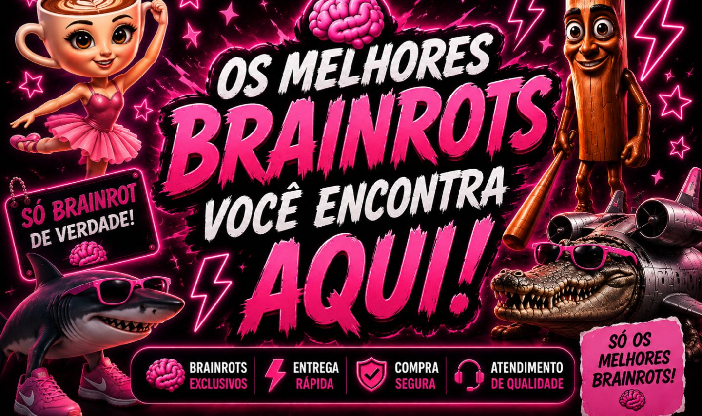 Os Melhores Brainrots do Momento! Muita Promoção!