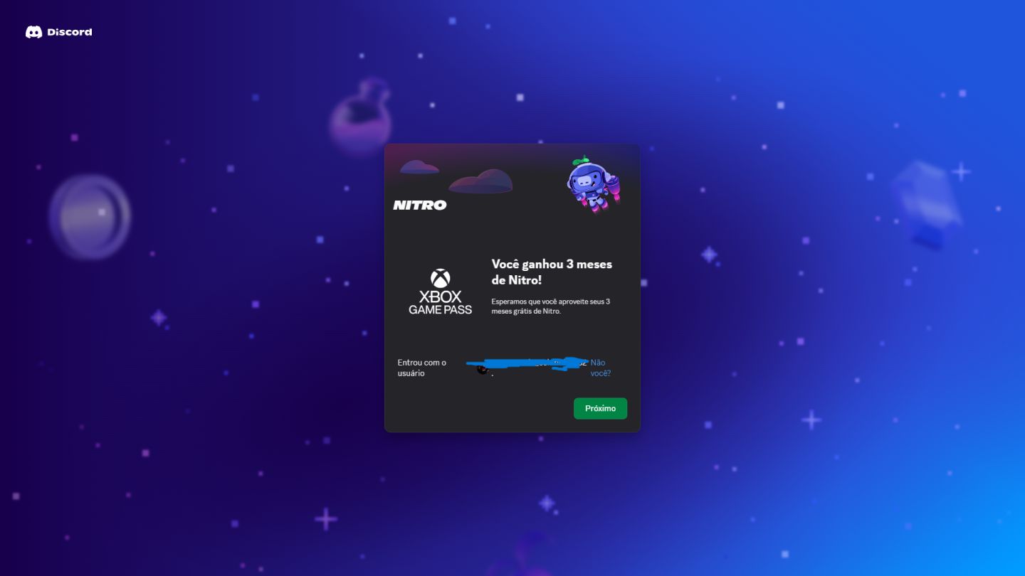 Discord Nitro 3 Meses TRIAL [LINK] Leia a descrição..