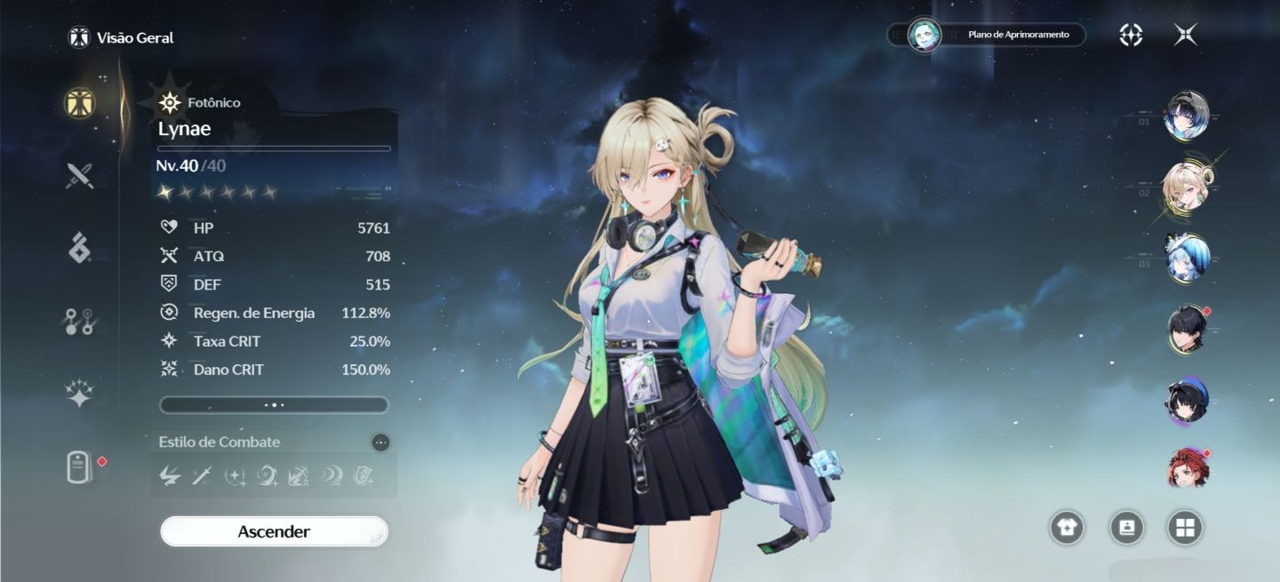 CONTA DE WUWA! LUUK+SHOREKEEPER+MORNYE+YANGYANG: XUALING E MAIS!