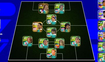 Conta efootball com jogadores meta