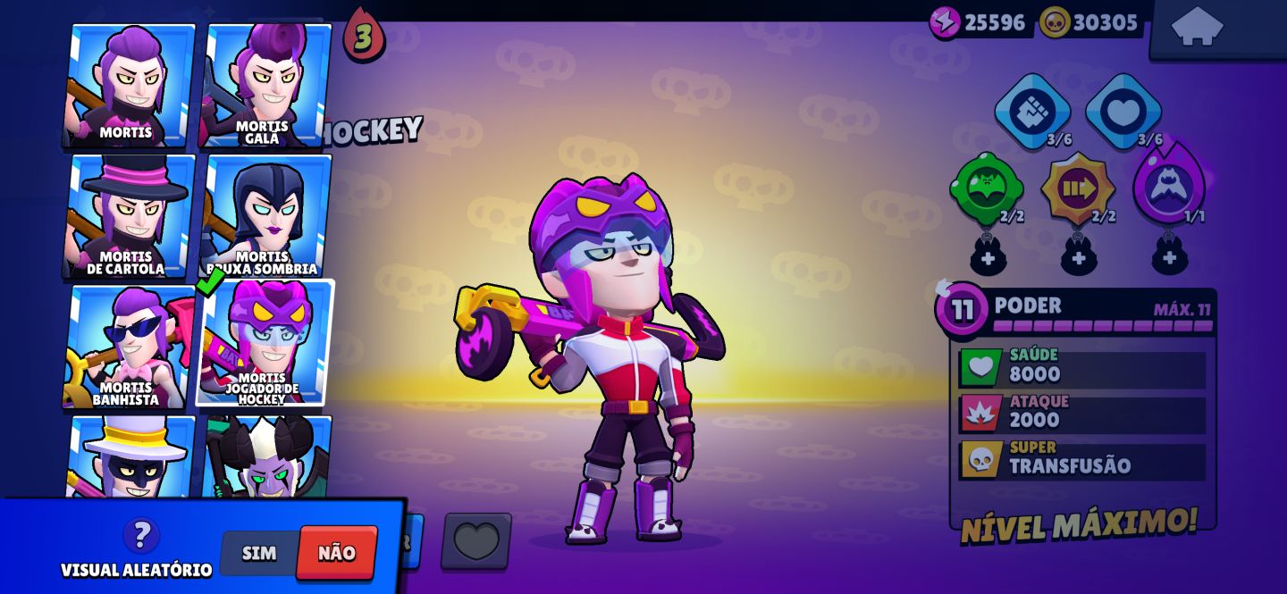 Brawl Stars skins antigas