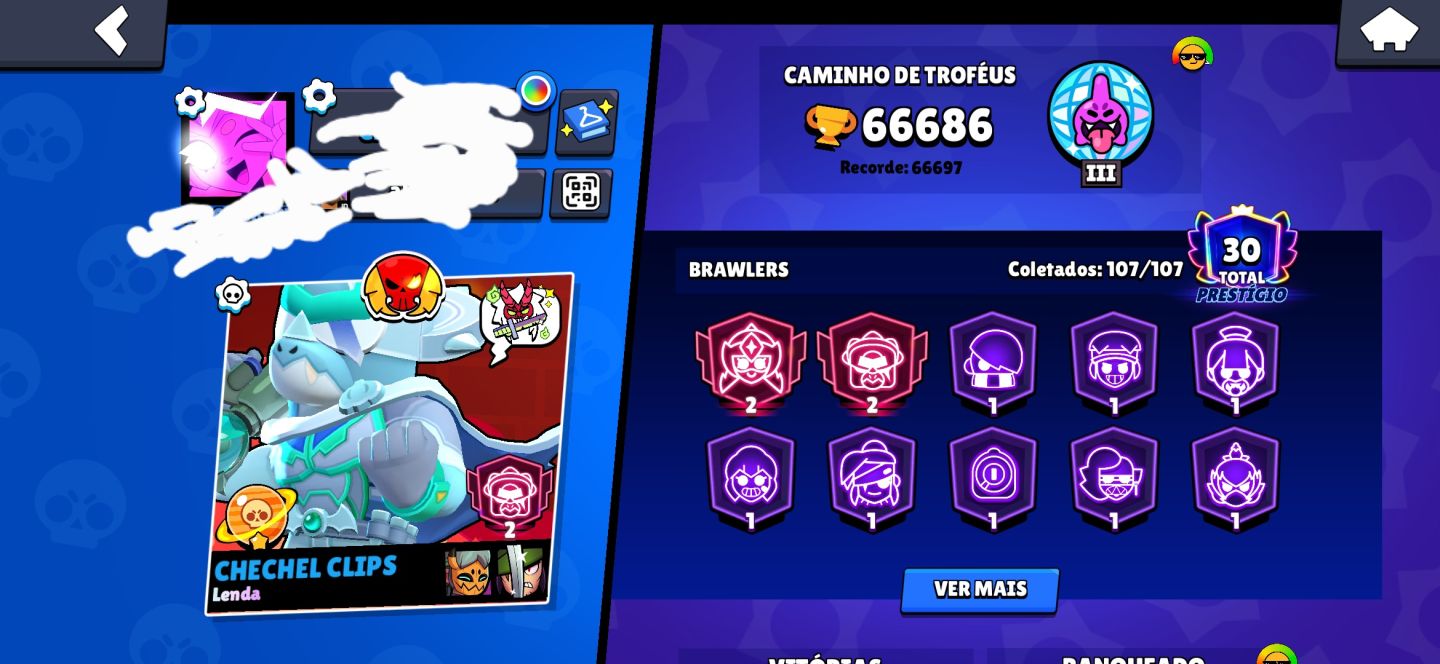 Conta brawl stars
