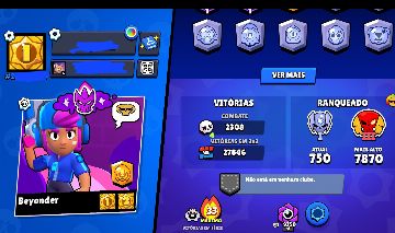 Conta Brawl Stars 27k de 3x3