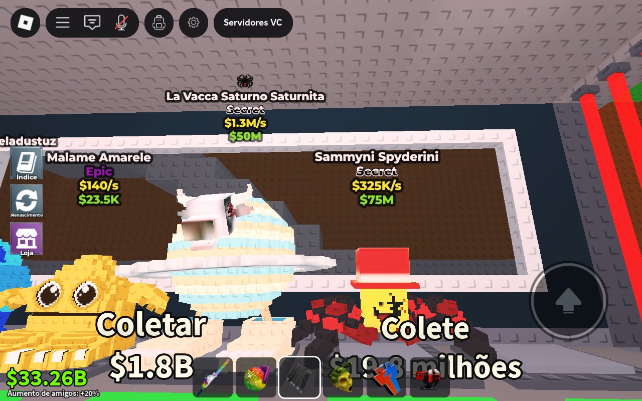 BRAINROT BARATO? NUM PREÇO DE UMA BANANA! VEM PEGAR O TEU!