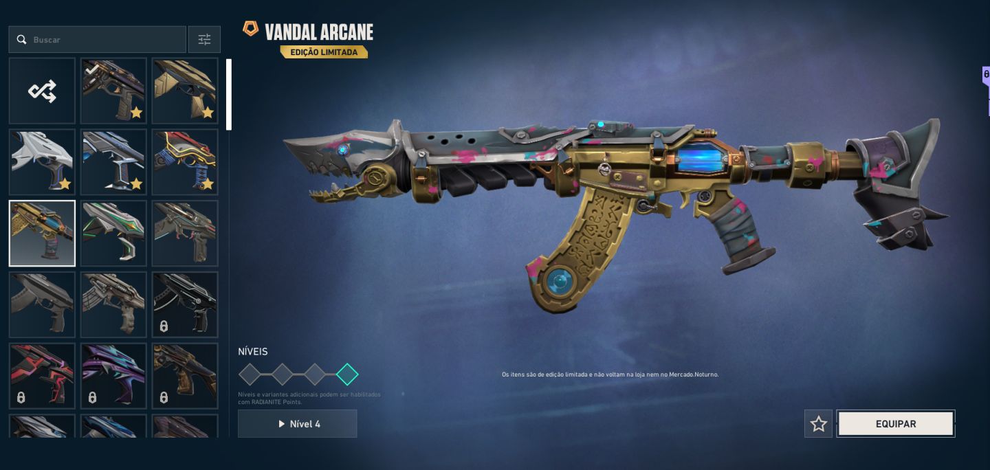 [FULL ACESSO] Conta unranked - skins de vandal e faca - Preço negociável