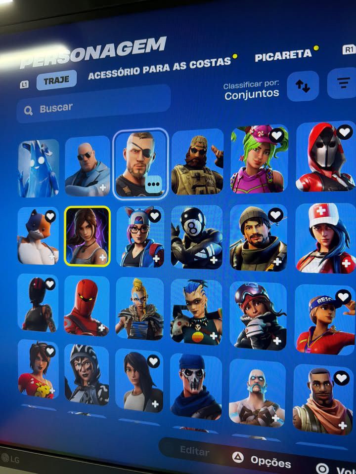 Conta OG - salve o mundo fundador com 60 skins