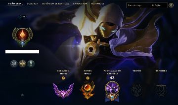 Conta LOL Mestre | 64% WR 34W 19L | MMR alto | Honra 5 | Old Account (2021)