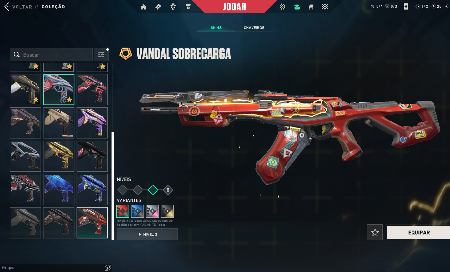 Valorant Conta mais de 5k gastos