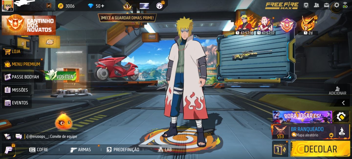 CONTA BOOT COM MINATO