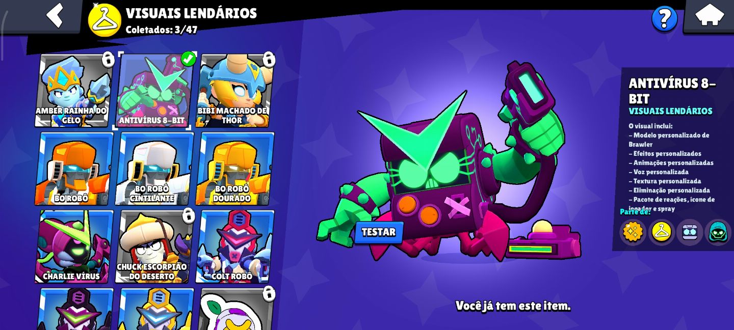 CONTA BRAWL STARS | 8K TROFÉUS|
