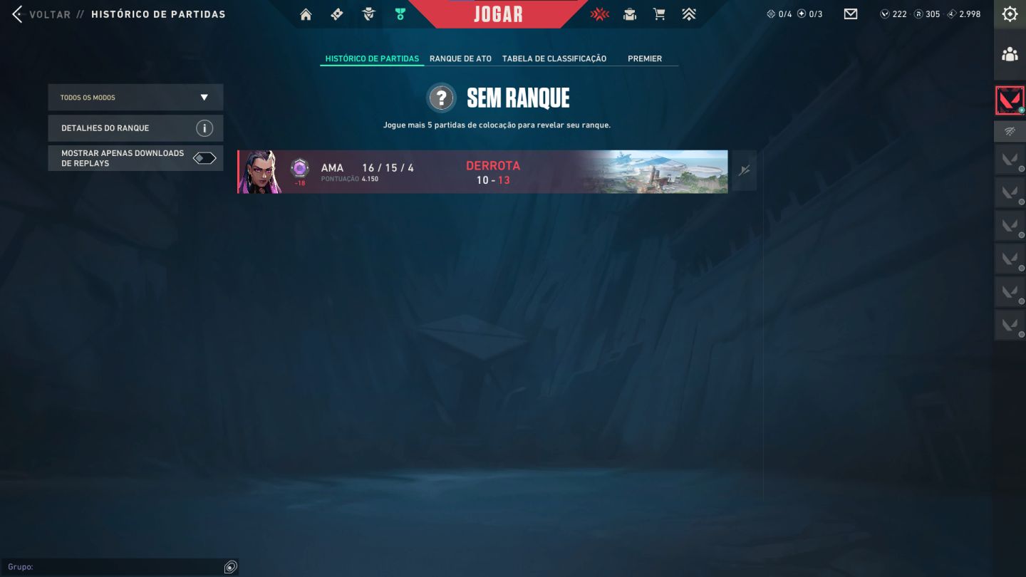 Conta Valorant MD5, skin Vandal lugubre smurf