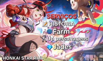 Serviços Honkai star rail mais barato promoção!!