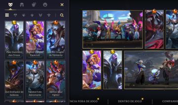 (27 skin lendária)(todas skin supremas)(todos os campeões)