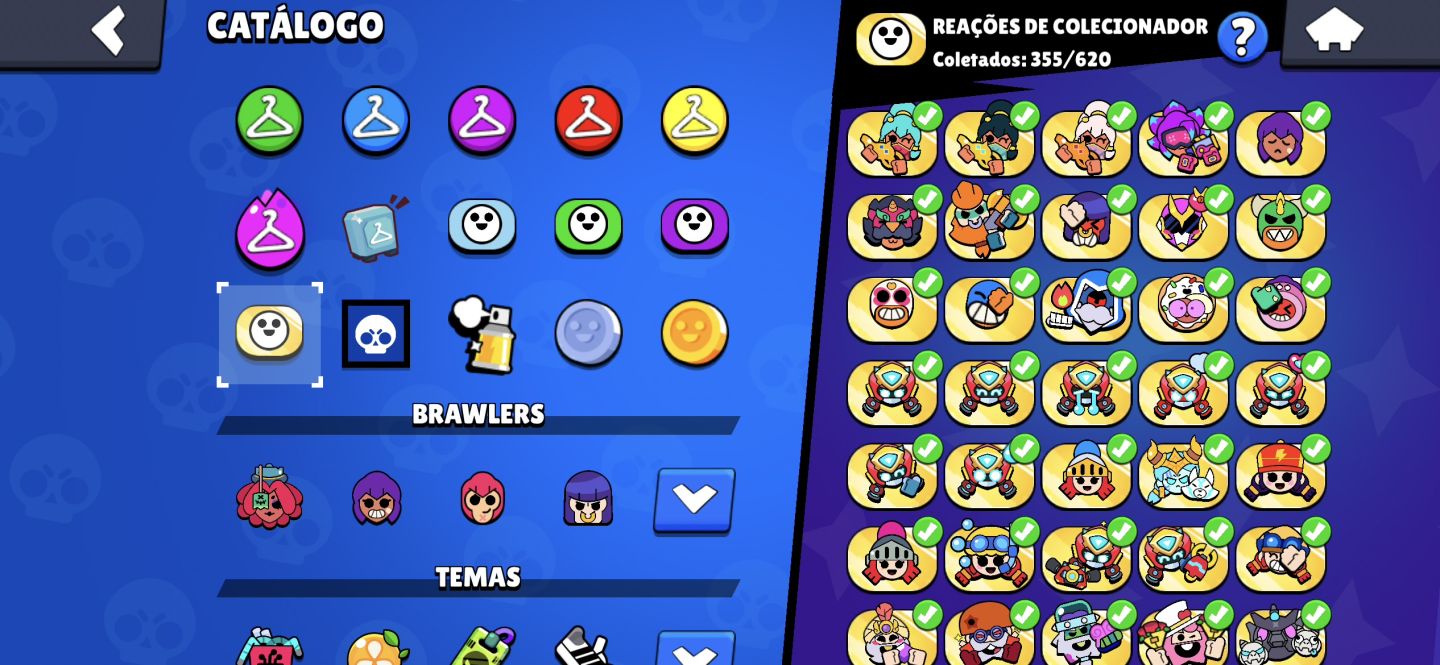 Conta de Brawl Stars criada em 2020