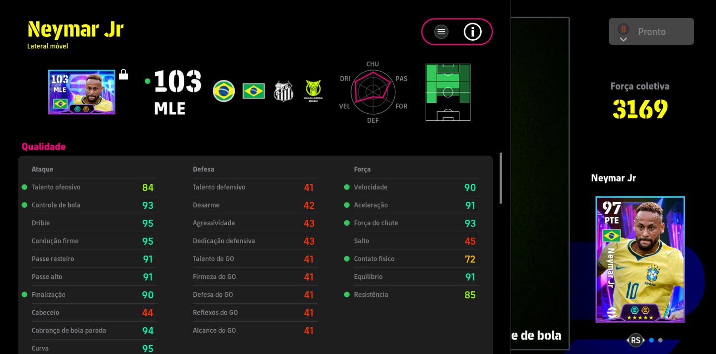 Conta Efootbal com melhores lendas metas do Game C-Prime-4 (steam)