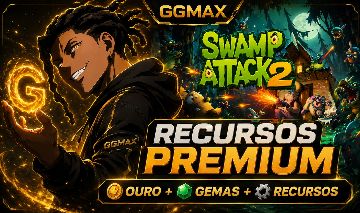 SWAMP ATTACK 2 | OURO + GEMAS + RECURSOS | ENTREGA RÁPIDA | APENAS ANDROID