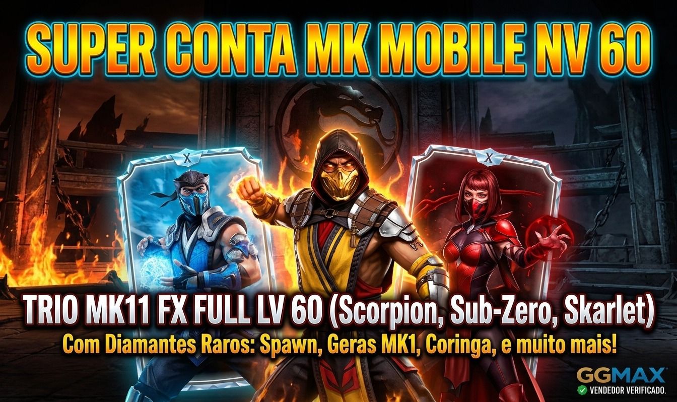 CONTA MK MOBILE PROMOÇÃO PRA HOJE (MOTIVO: PRECISANDO DO DINHEIRO