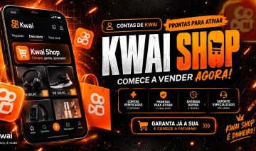 CONTAS KWAI PARA DIVULGAR PRODUTOS E FAZER LIVES