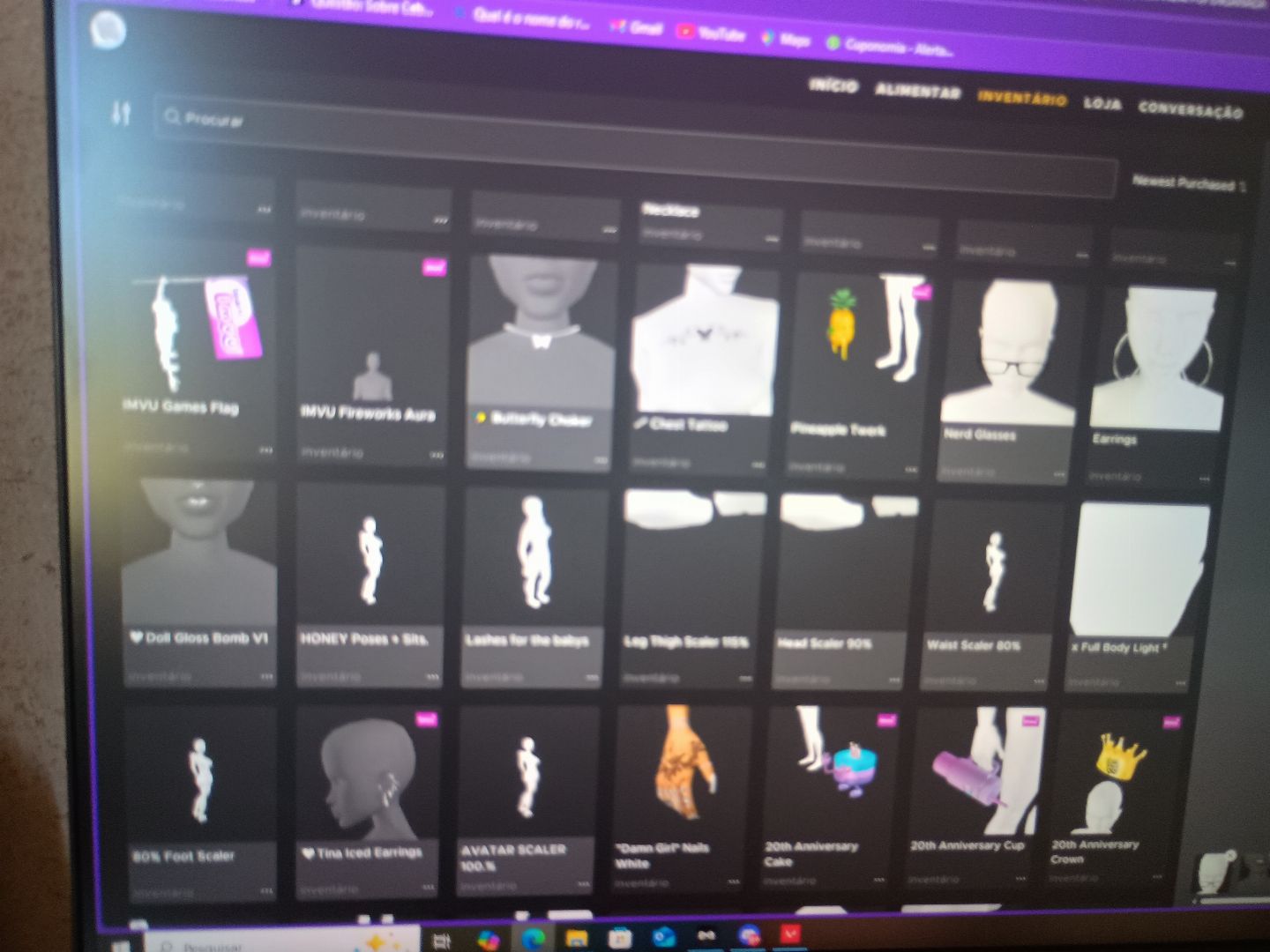 Conta imvu M/F conta +4 anos bom para s/0 emilysilva4252