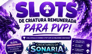 Slots Remunerados PVP/CURA