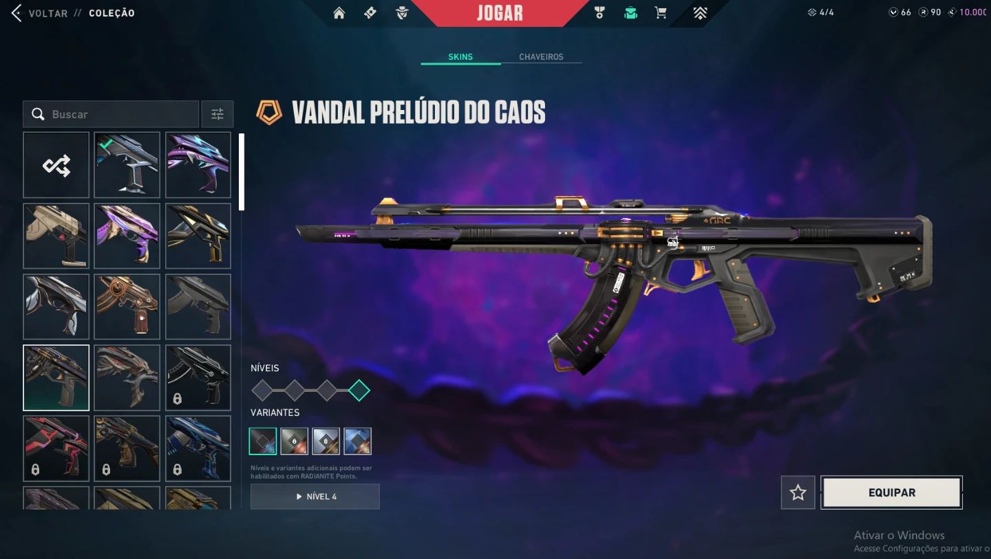 Conta Valorant Full Acesso Lvl 113