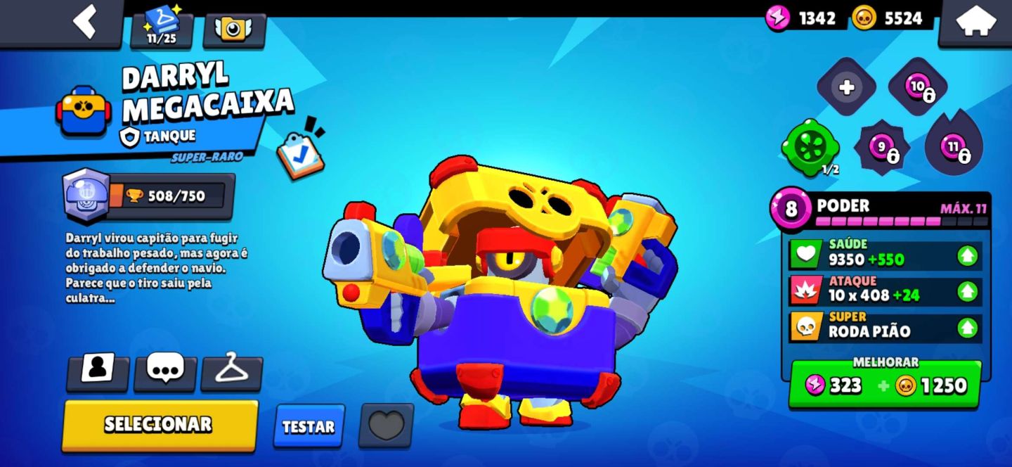 CONTA BRAWL STARS (PREÇO A NEGOCIAR)