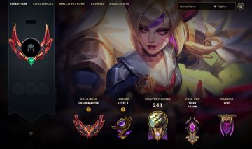 CONTA GRÃO MESTRE LEAGUE OF LEGENDS