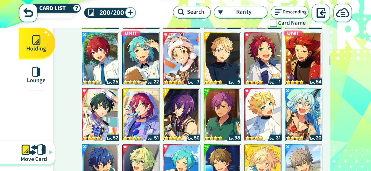 ENSEMBLE STARS - CONTA LV60 AVANÇADA