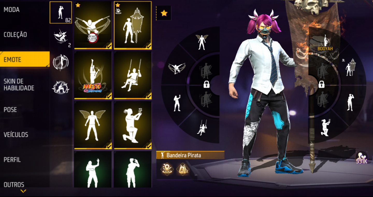 Free Fire - Conta OLD