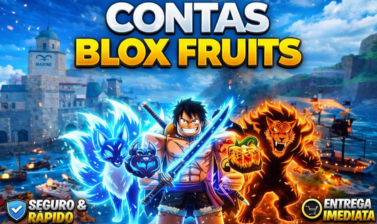 [70% PROMOÇÃO] CONTAS DE BLOX FRUITS | GODHUMAN, LEVEL MAX [ENTREGA AUTOMÁTICA]