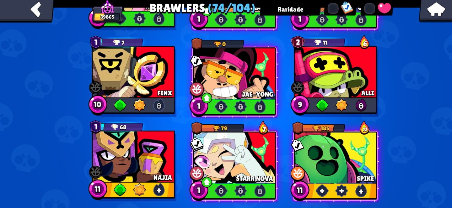 Conta de braws stars rara