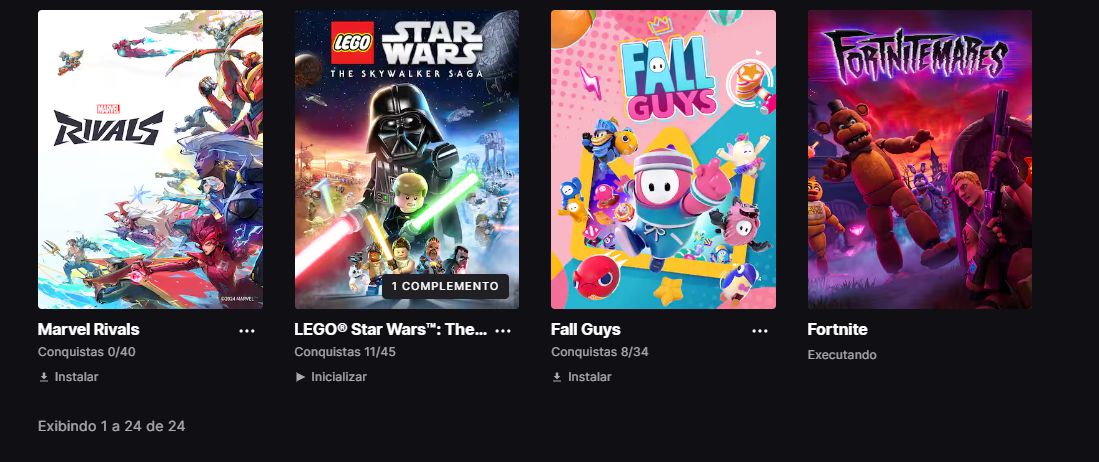 Conta Fornite anakin melhor skin