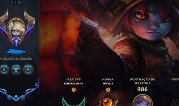 ! Conta LoL - Mono Poppy 4.7KK Maestria (705 skins) - NV 1189 !