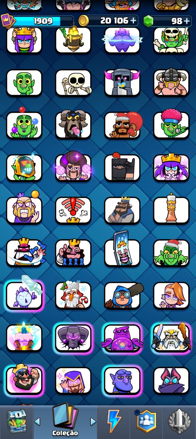 CONTA CLASH ROYLE UPADA! PREÇO A BAIXO PRA SAIR HJ!