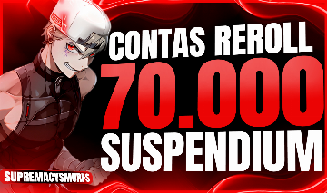70.000+ Suspendium Contas Tower of God New World - GLOBAL