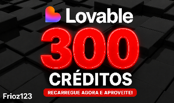 LOVABLE.DEV | 300 CRÉDITOS + PRO LITE